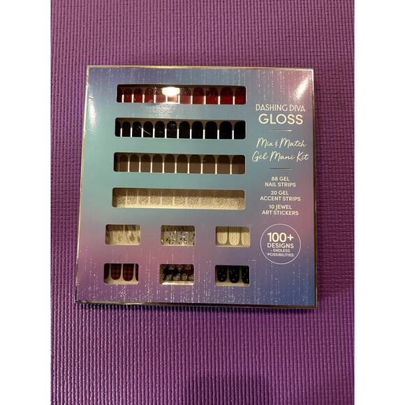 Dashing Diva Gloss Mix & Match Gel Mani Kit 100+ Designs NEW - Picture 1 of 4